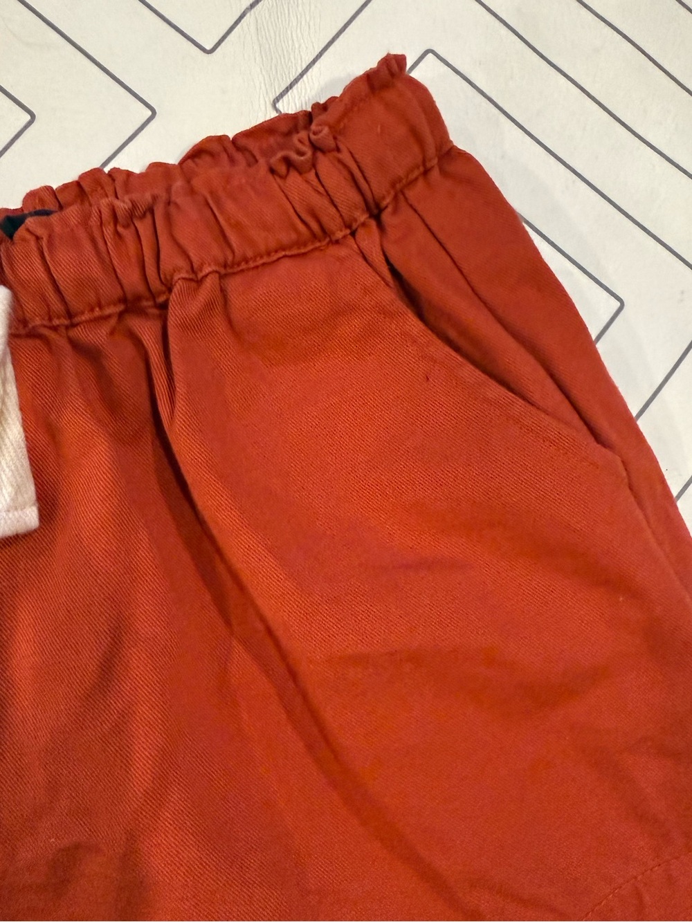Monoprix Rust Shorts - Picture 5 of 12